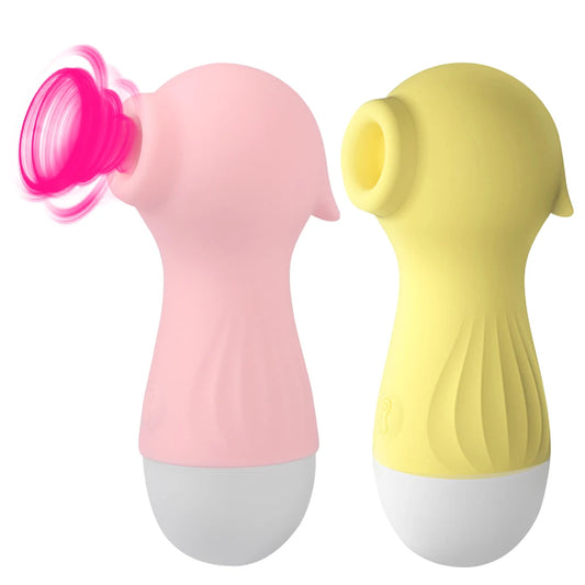 10cm Seahorse Sucking Vibrators For Women Breast Enlarger Nipple Sucker Clit Sucks Vaginal Anal Toys Female Masturbator Sex Shop