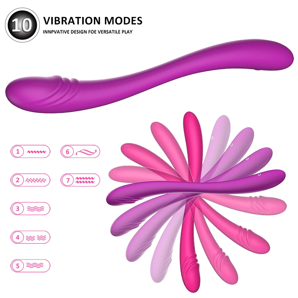14.6 Inch Super Long Dildos and vibrators RC double ended penetration women lesbian Clitoris G spotstimulator sex toy for couple