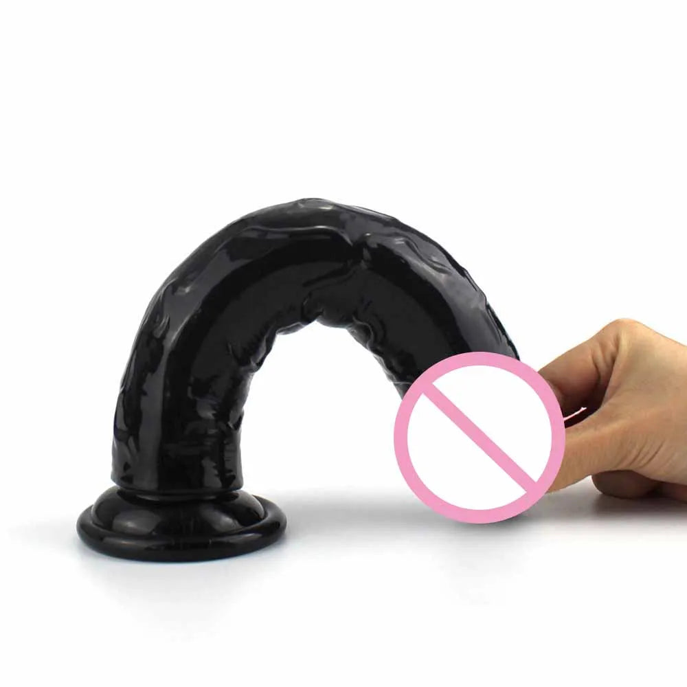 16-25cm Realistic Dildo,Dildo with Strong Suction Cup for Hand-Free Play , Adult Sexy Toy for Men Women Female Couples