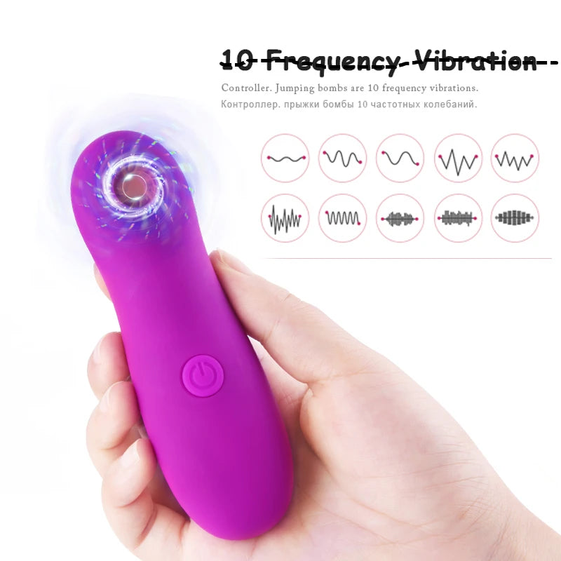 10 Frequency Elfin Sucker Stimulator For Women Nipple Vibrator Clitoris Dildo Vaginal Suck Panties Massager Sex Toys For Adult