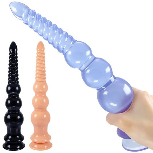 Huge Simulation Dildo Sex Shop Soft Penis with Powerful Sucker Female Masturbation Tool Butt Plug Prostate Massage Stimulator
