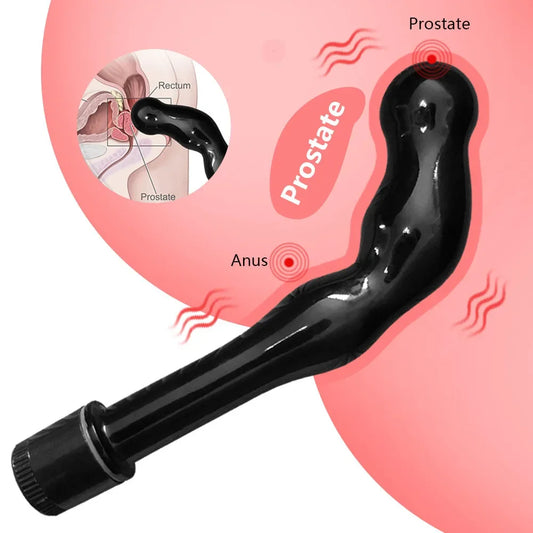 Male Prostate Massager Anal Butt Plug Vibrators for Men Gay Buttplug Stimulator Masturbator G-Spot Dildo Vibrator for Women