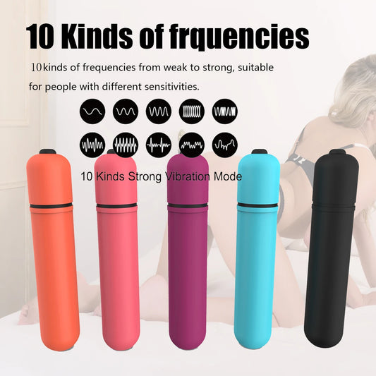 10 Speed Mini Bullet Vibrator For Women sexy toys for adults 18 Vibrators Female dildo Sex Toys For Woman sexulaes toys